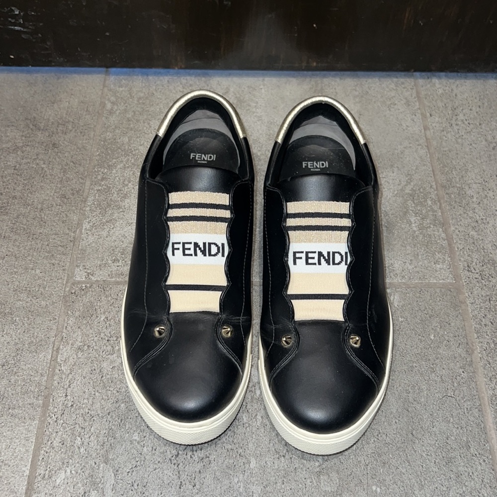 Fendi slip on sneaker